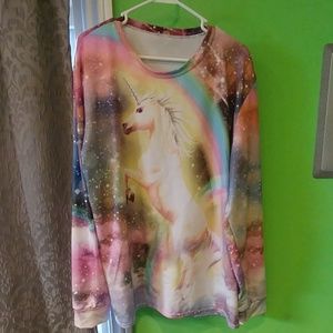 BlackMilk Pastel Hell Yeah Unicorn TRex Tee